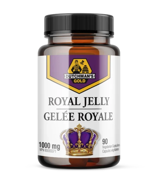 Dutchman's Royal Jelly caps feature