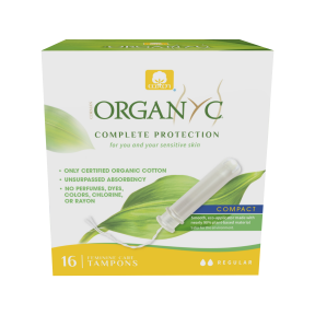 Organyc Regular tampons features