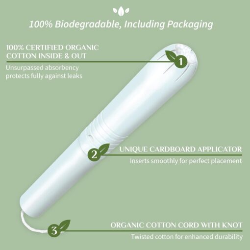 Organyc Regular tampons applicator