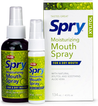 Spry Moisturizing Mouth Spray feature